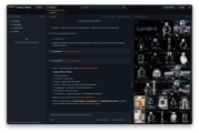 Desktop app screenshot of a Friends & Robots session